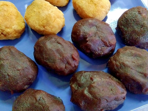 もち米2合で★2色ぼたもち12個